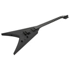 S by Solar VB4.6C Electric Guitar - Carbon Black Matte ( W- Gig Bag)-Solar-Infinite Music
