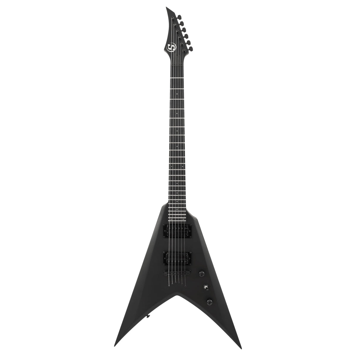 S by Solar VB4.6C Electric Guitar - Carbon Black Matte ( W- Gig Bag)-Solar-Infinite Music