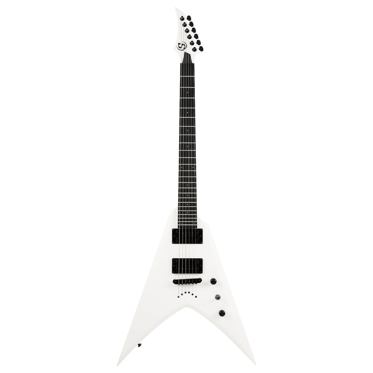 S by Solar VB4.6C Electric Guitar - White ( W- Gig Bag)-Solar-Infinite Music