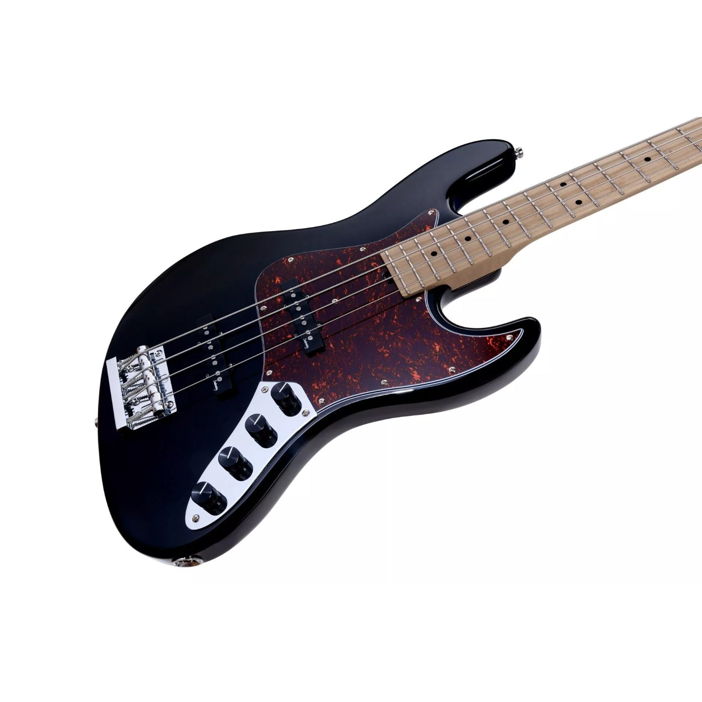 SADOWSKY METRO EXPRESS VINTAGE JJ 4 STRING BASS - BLACK HIGH POLISH- W/Bag-Sadowsky-Infinite Music