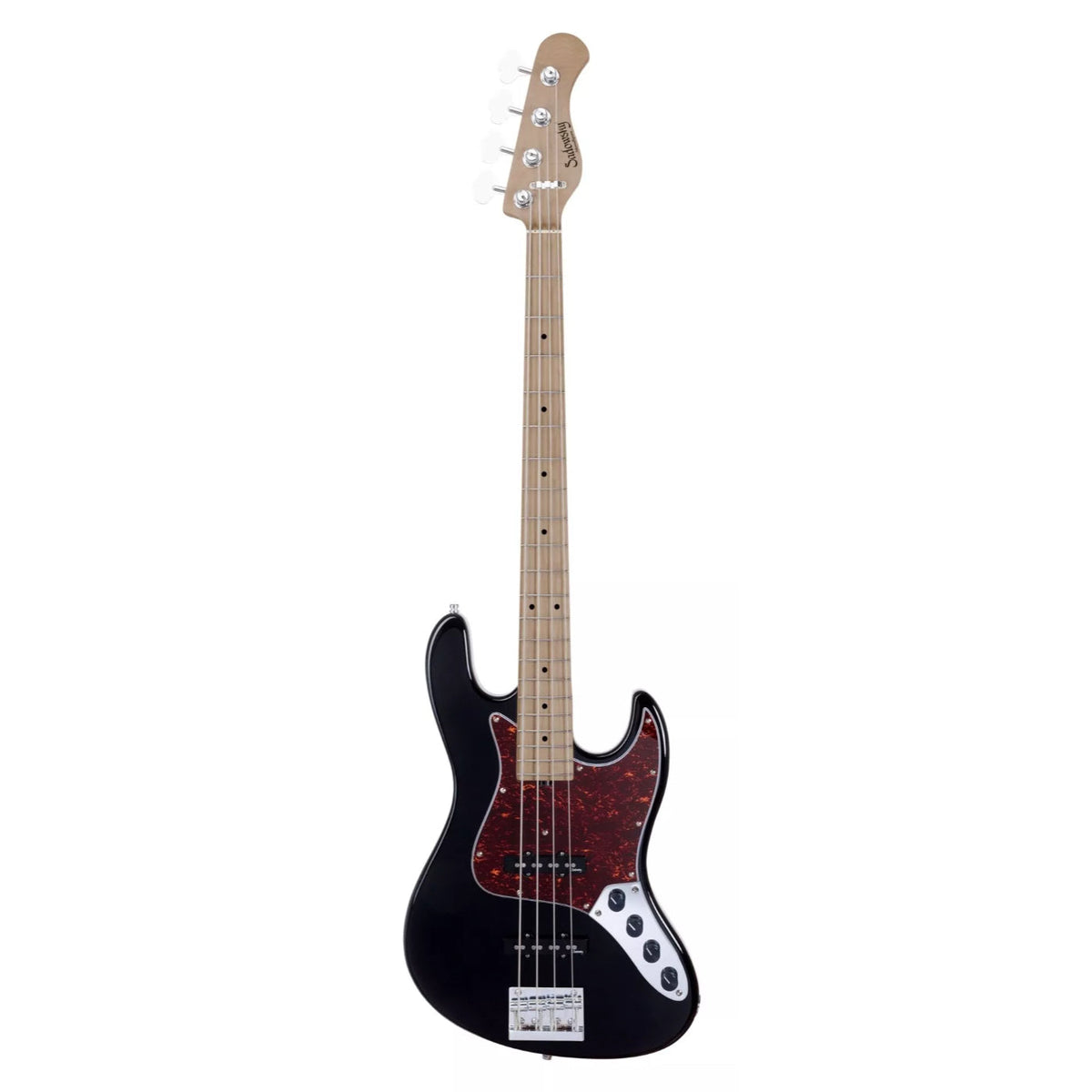SADOWSKY METRO EXPRESS VINTAGE JJ 4 STRING BASS - BLACK HIGH POLISH- W/Bag-Sadowsky-Infinite Music
