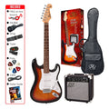SX 3 Tone Sunburst Electric Guitar Pack-SX-Infinite Music