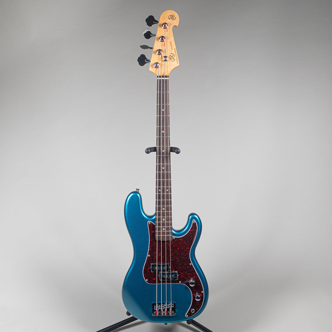 SX 3/4 Short Scale Vintage Style Bass Guitar - Lake Placid Blue-SX-Infinite Music