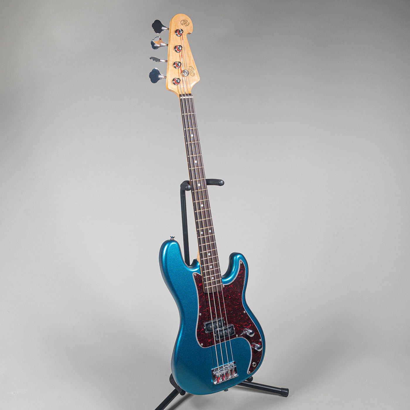 SX 3/4 Short Scale Vintage Style Bass Guitar - Lake Placid Blue-SX-Infinite Music