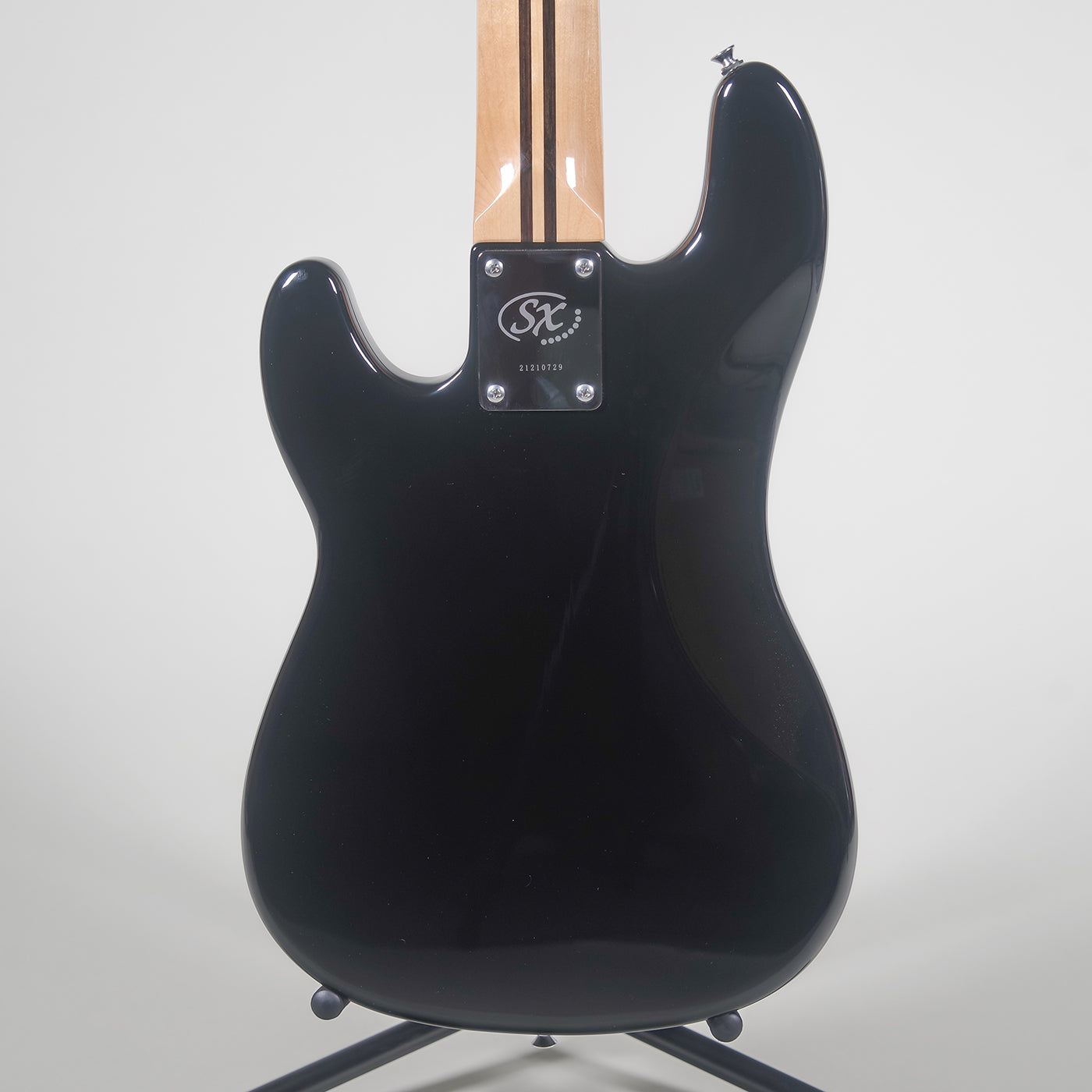 SX 5 String Vintage Style Bass Guitar - Black-SX-Infinite Music