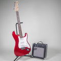SX Candy Apple Red Electric Guitar Pack-SX-Infinite Music