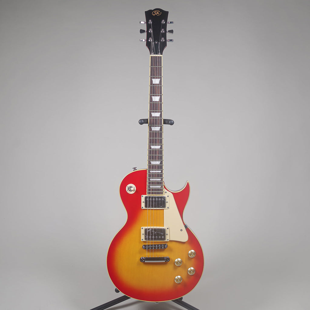 SX LP Style Electric Guitar Pack - Cherry Sunburst-SX-Infinite Music