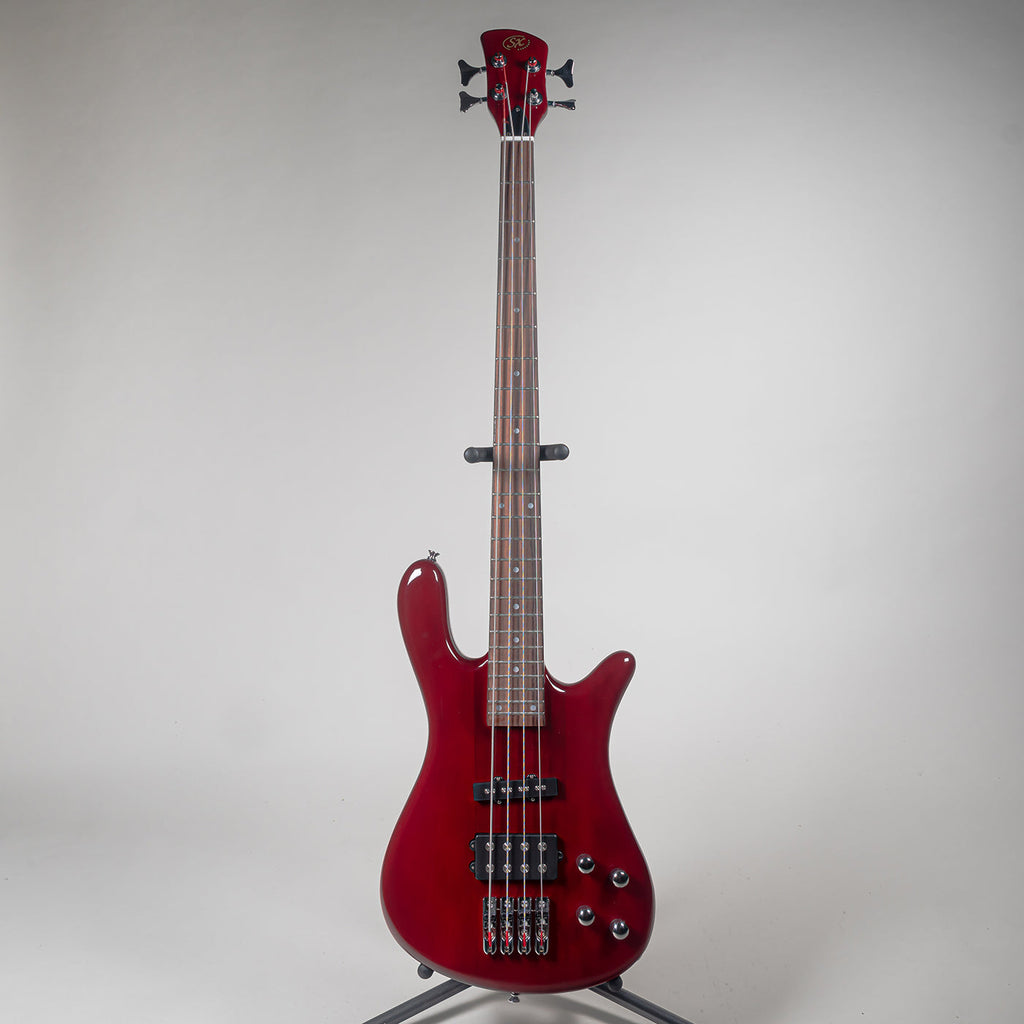 SX SWB1 Bass Guitar - Transparent Wine Red-SX-Infinite Music