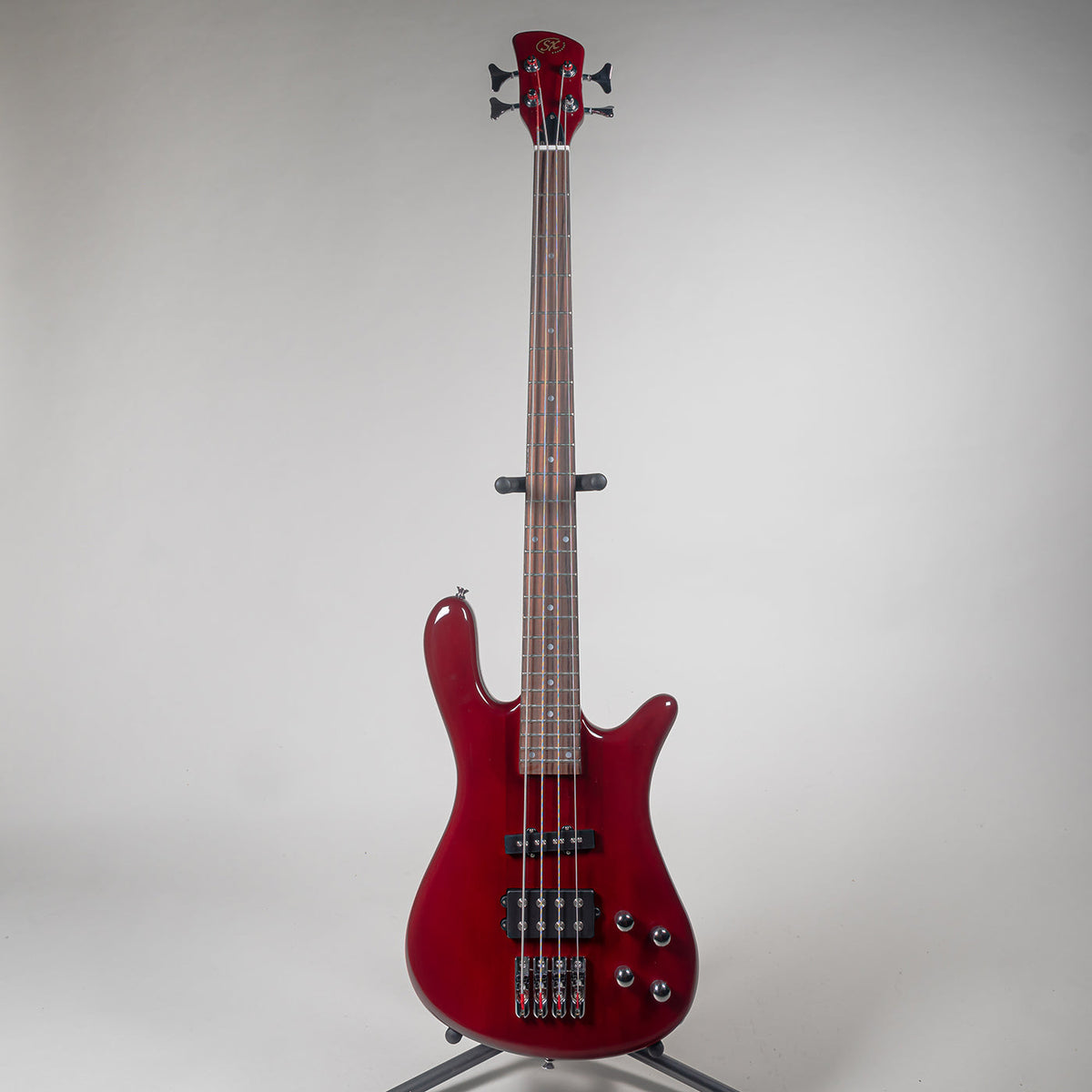 SX SWB1 Bass Guitar - Transparent Wine Red-SX-Infinite Music