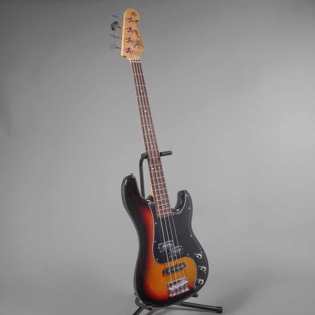 SX Vintage Style Bass Guitar - 3 Tone Sunburst-SX-Infinite Music