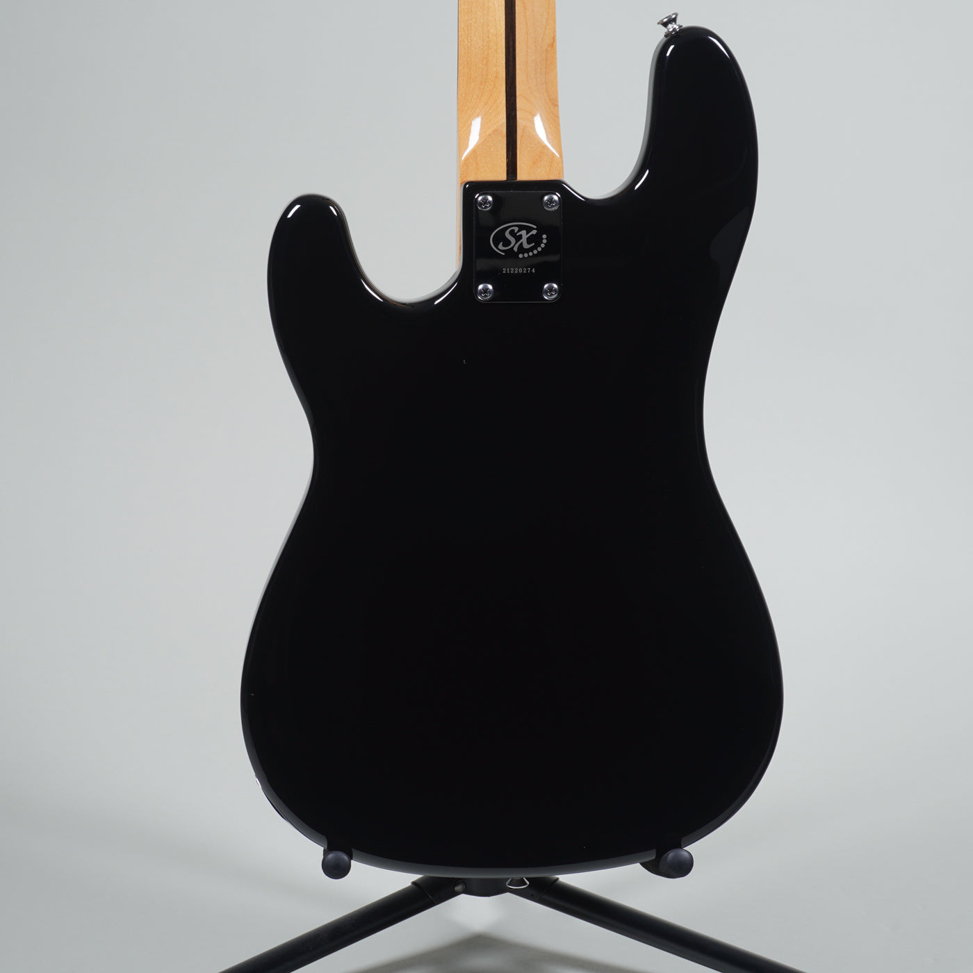 SX Vintage Style Bass Guitar - Black-SX-Infinite Music