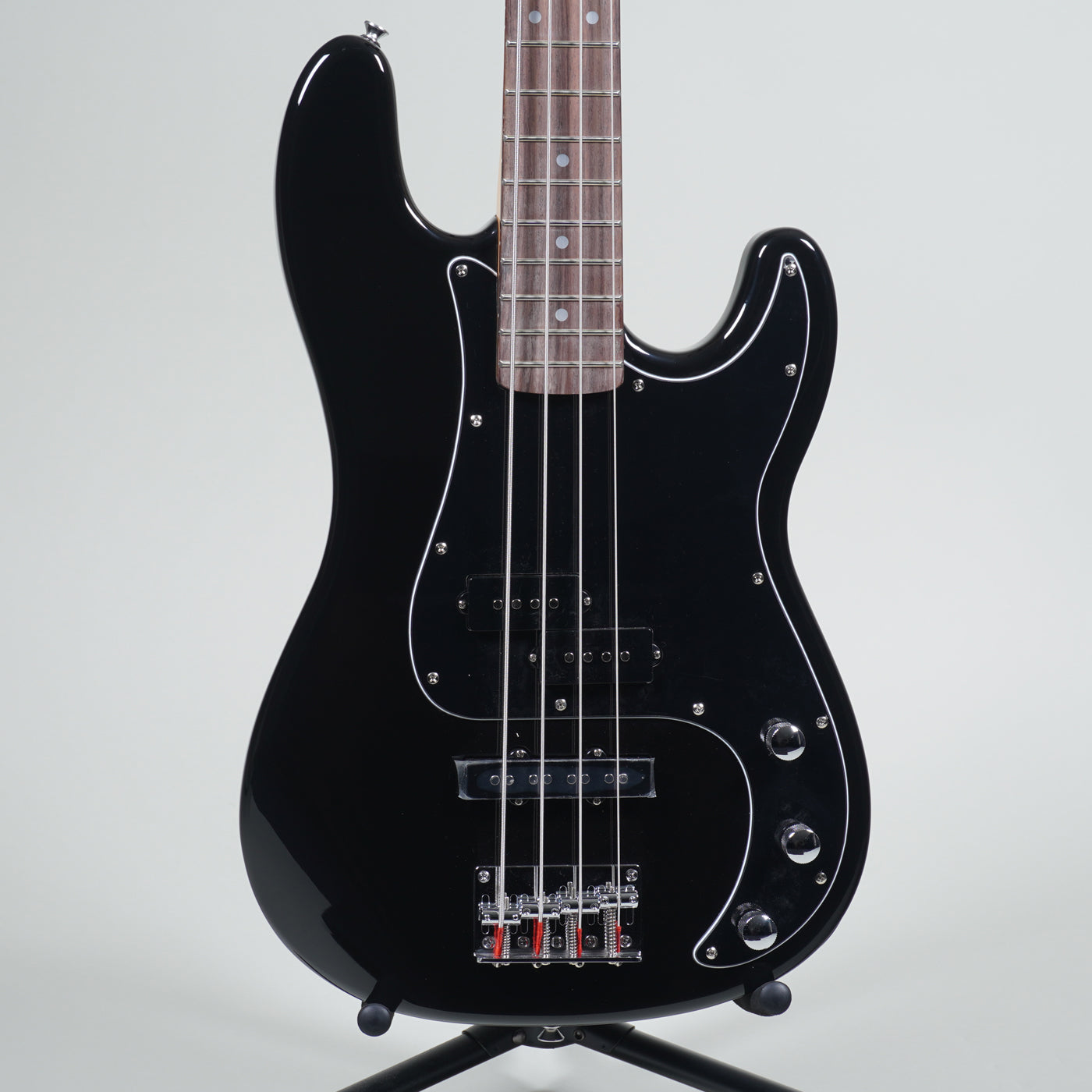SX Vintage Style Bass Guitar - Black-SX-Infinite Music