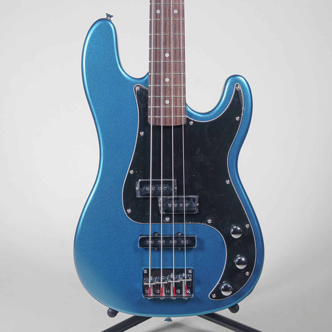 SX Vintage Style Bass Guitar - Lake Placid Blue-SX-Infinite Music
