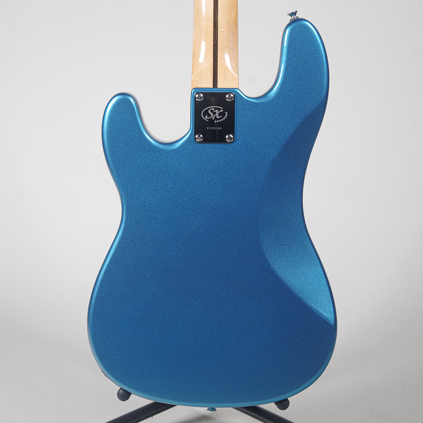 SX Vintage Style Bass Guitar - Lake Placid Blue-SX-Infinite Music