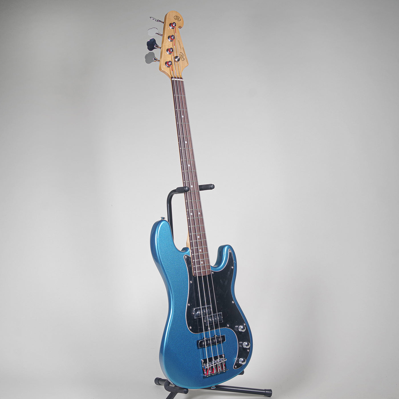 SX Vintage Style Bass Guitar - Lake Placid Blue-SX-Infinite Music