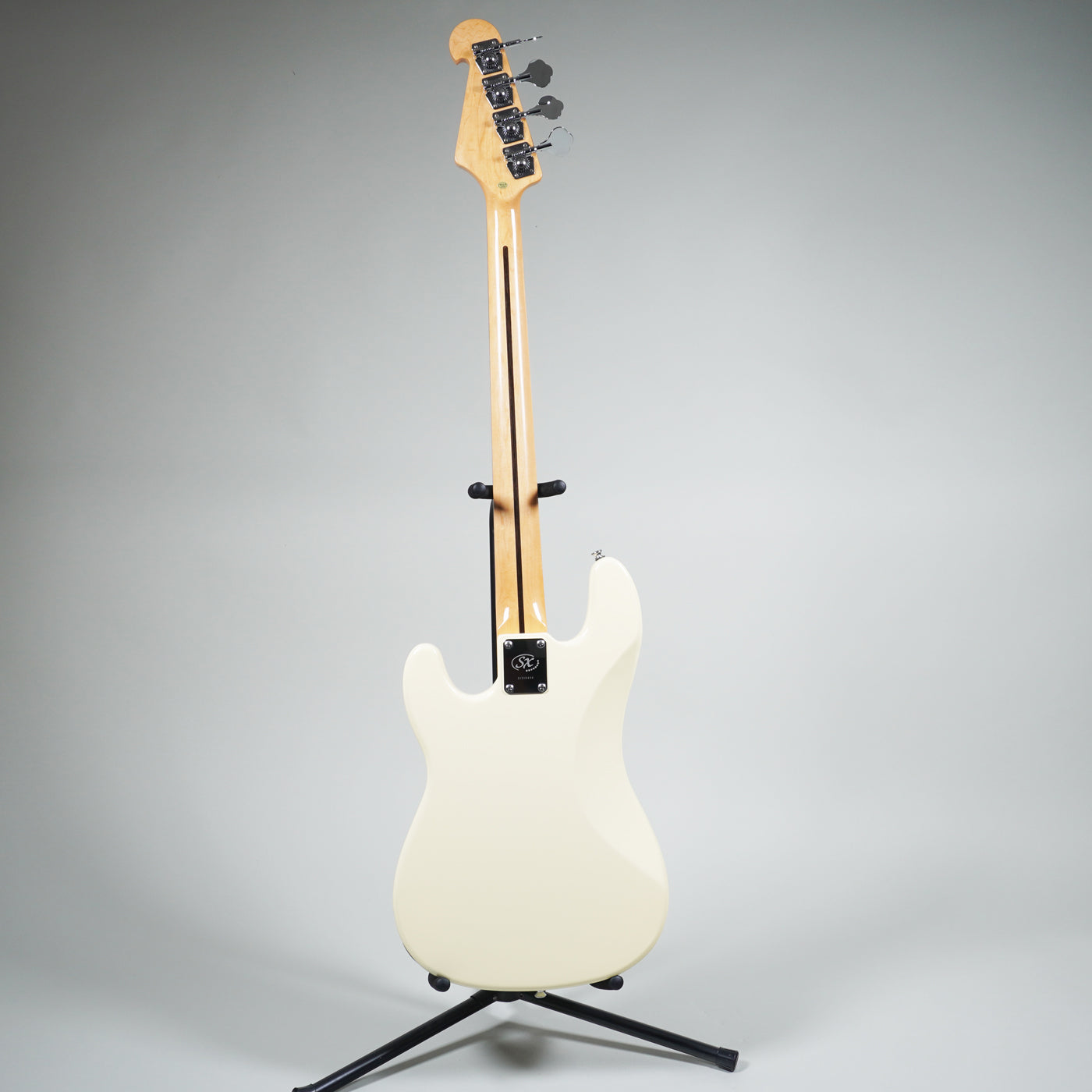 SX Vintage Style Bass Guitar - Vintage White-SX-Infinite Music