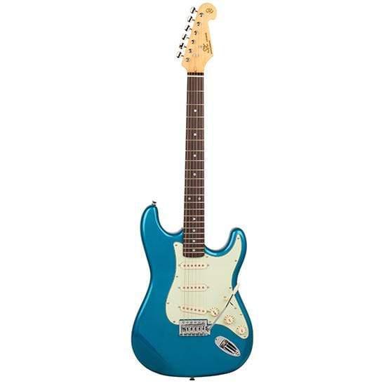 SX Vintage Style Electric Guitar Package - Lake Placid Blue-SX-Infinite Music