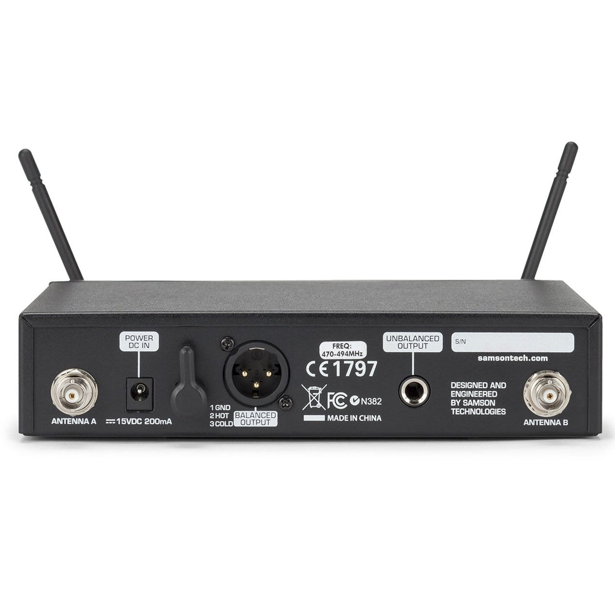 Samson Wireless Concert 99 Guitar Wireless System-Samson Audio-Infinite Music