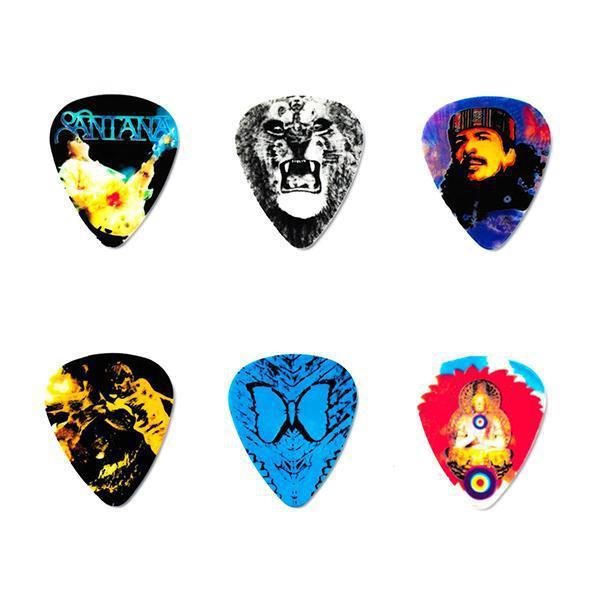 Santana Collectors Guitar Pick Tin - (6)-Dunlop-Infinite Music