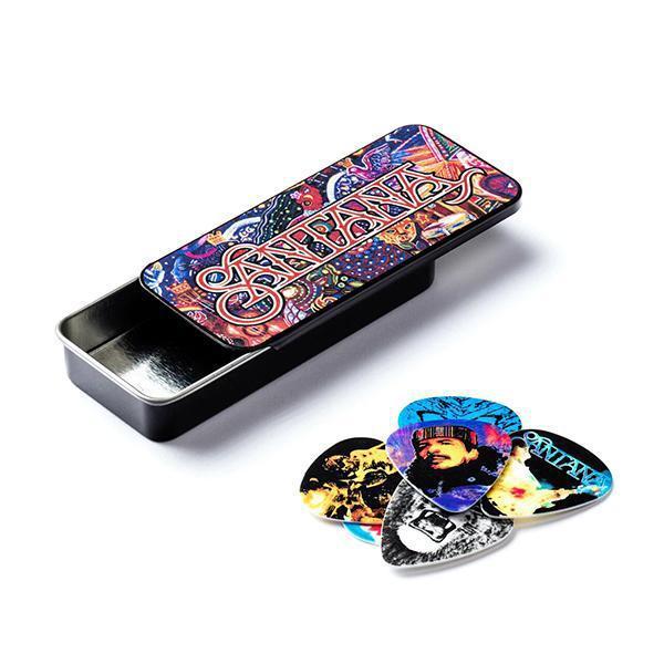 Santana Collectors Guitar Pick Tin - (6)-Dunlop-Infinite Music