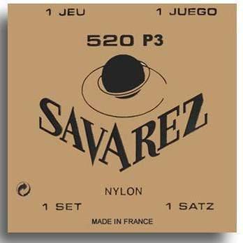 Savarez 520P3 High Tension with Wound G Classical Guitar String Set-Savarez-Infinite Music