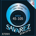 Savarez Explosion Hexagonal Bass Guitar String Set Medium 45-105-Savarez-Infinite Music