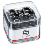Schaller New S-Locks Black Chrome Straplocks-Schaller-Infinite Music