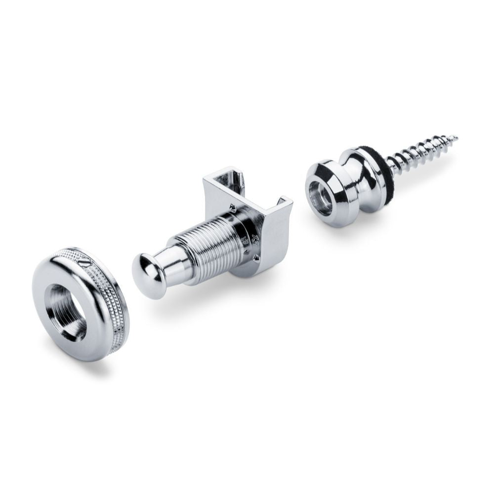 Schaller New S-Locks Chrome Straplocks-Schaller-Infinite Music