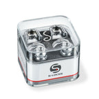 Schaller New S-Locks Chrome Straplocks-Schaller-Infinite Music