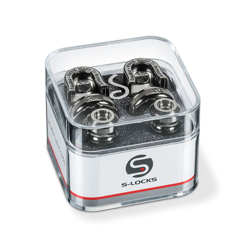 Schaller New S-Locks Ruthenium Straplocks-Schaller-Infinite Music