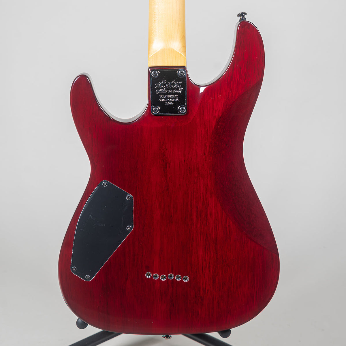 Schecter 2004 Omen Extreme-6 Electric Guitar - Black Cherry-Schecter-Infinite Music