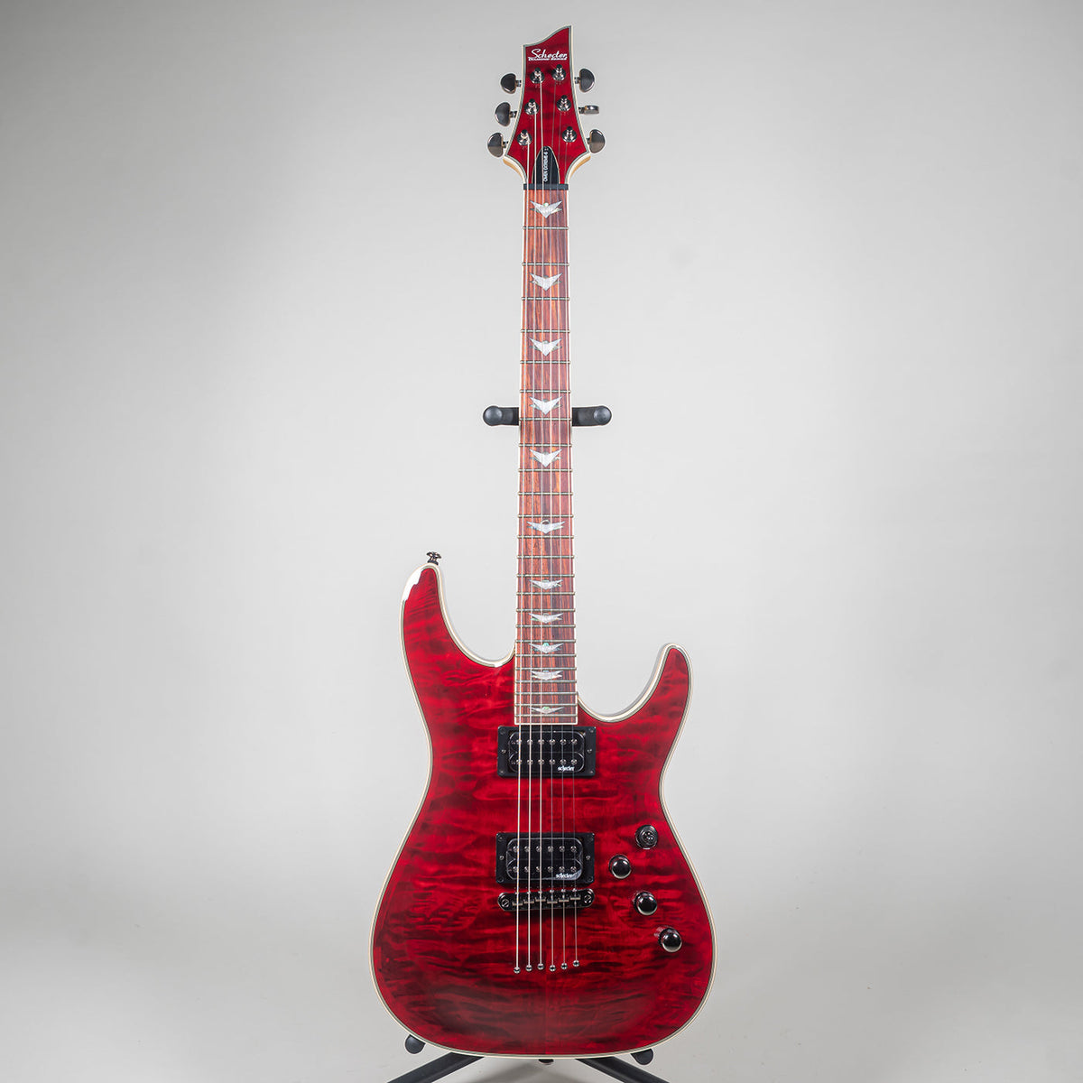 Schecter 2004 Omen Extreme-6 Electric Guitar - Black Cherry-Schecter-Infinite Music