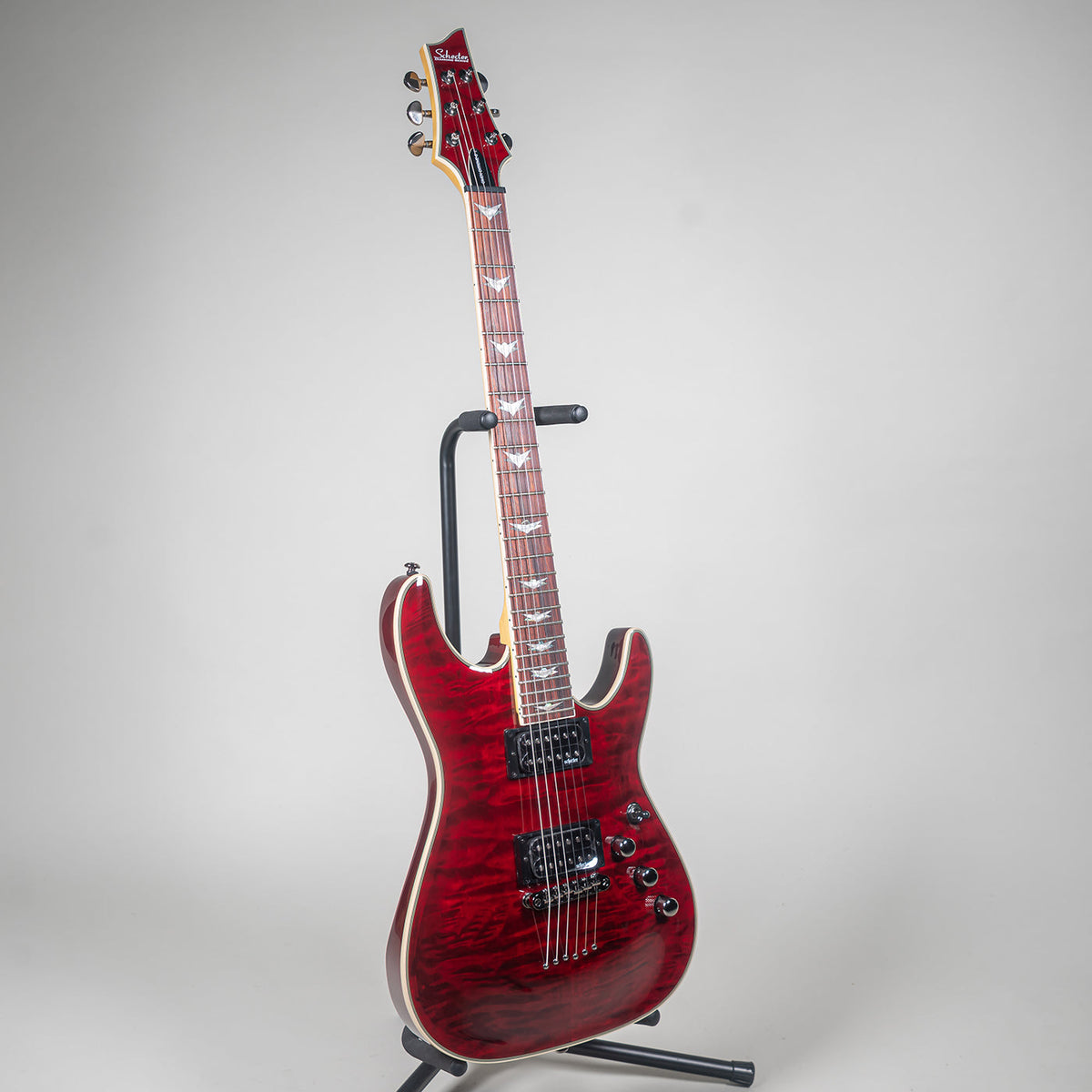 Schecter 2004 Omen Extreme-6 Electric Guitar - Black Cherry-Schecter-Infinite Music