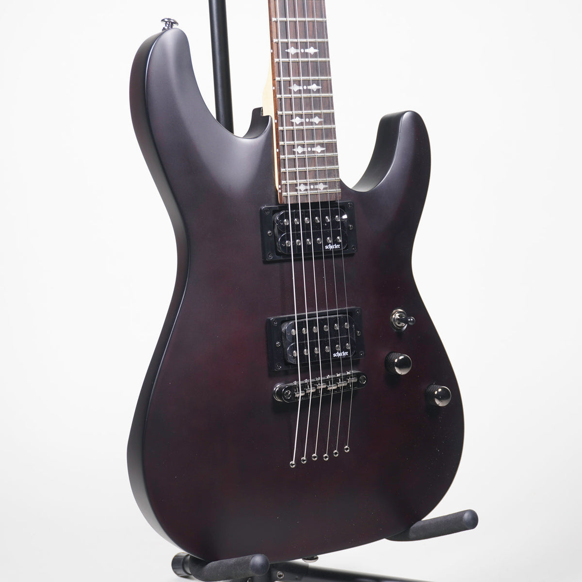 Schecter 2062D Omen-6 Electric Guitar - Dark Walnut Satin-Schecter-Infinite Music