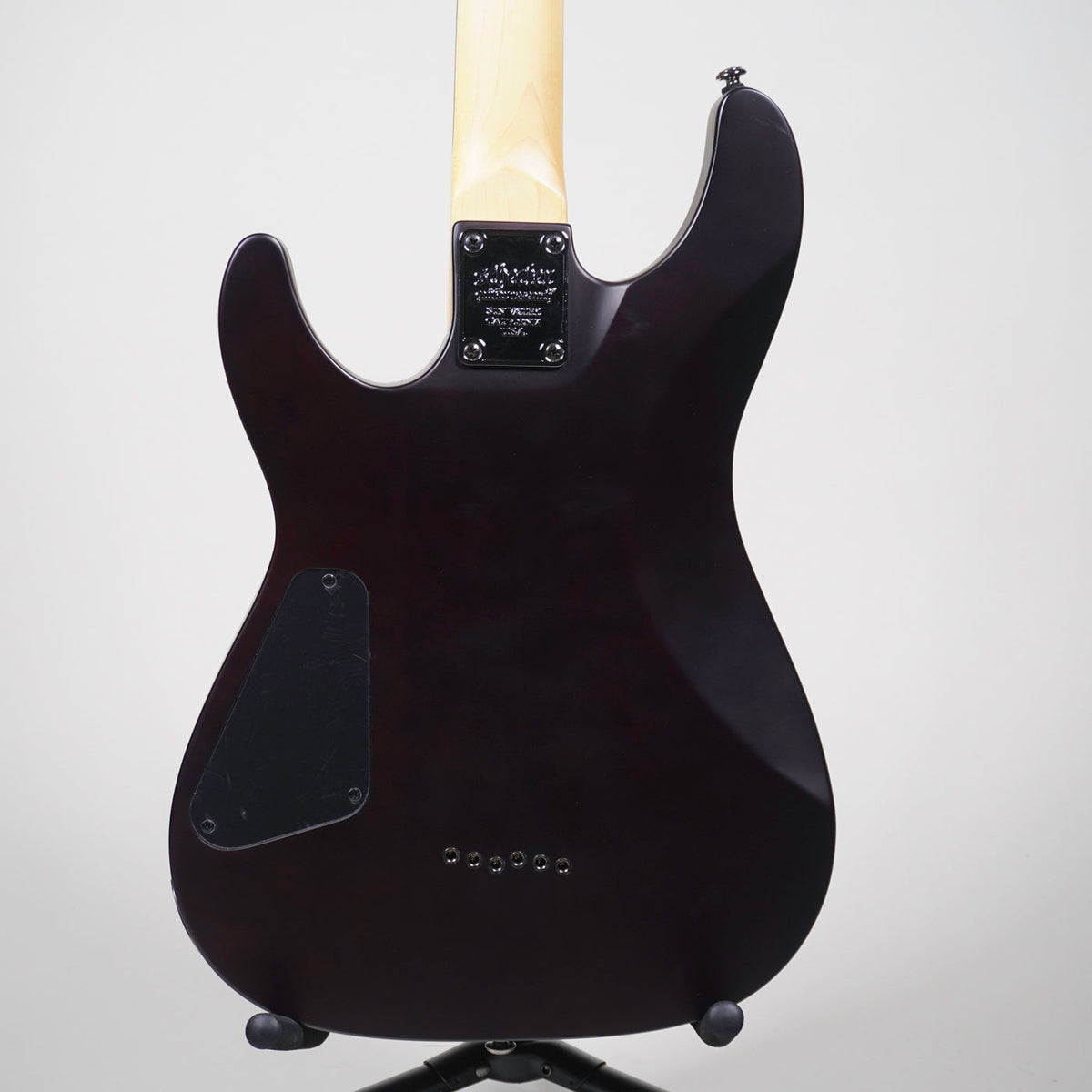 Schecter 2062D Omen-6 Electric Guitar - Dark Walnut Satin-Schecter-Infinite Music