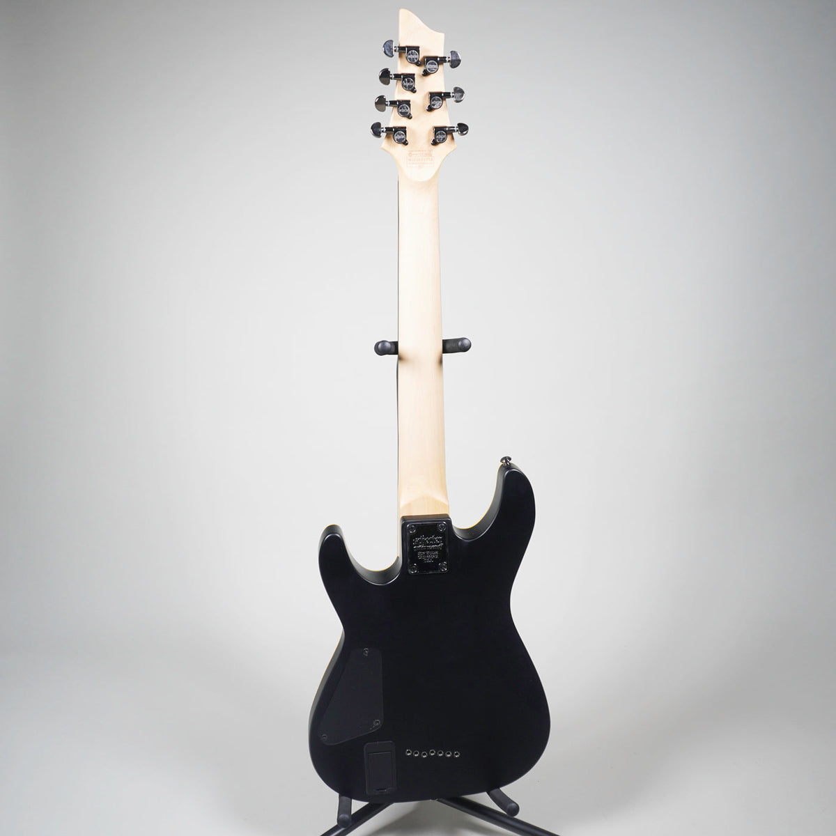 Schecter Demon-7 7 String Electric Guitar - Aged Black Satin-Schecter-Infinite Music