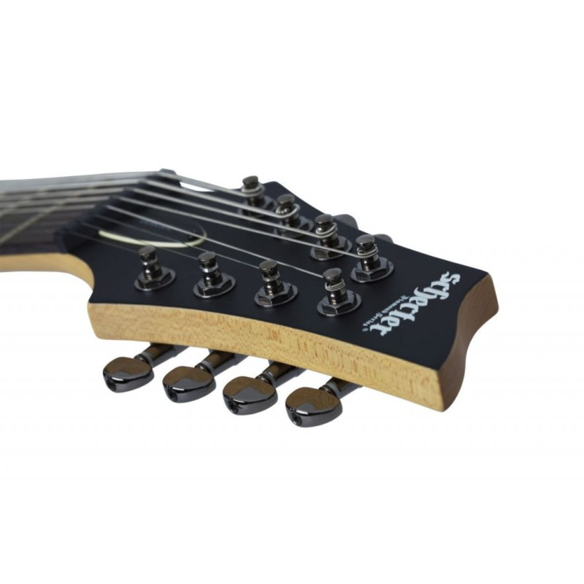 Schecter Demon 8 ABSN 8 String Electric Guitar-SCH3663- Aged Black Satin-Schecter-Infinite Music