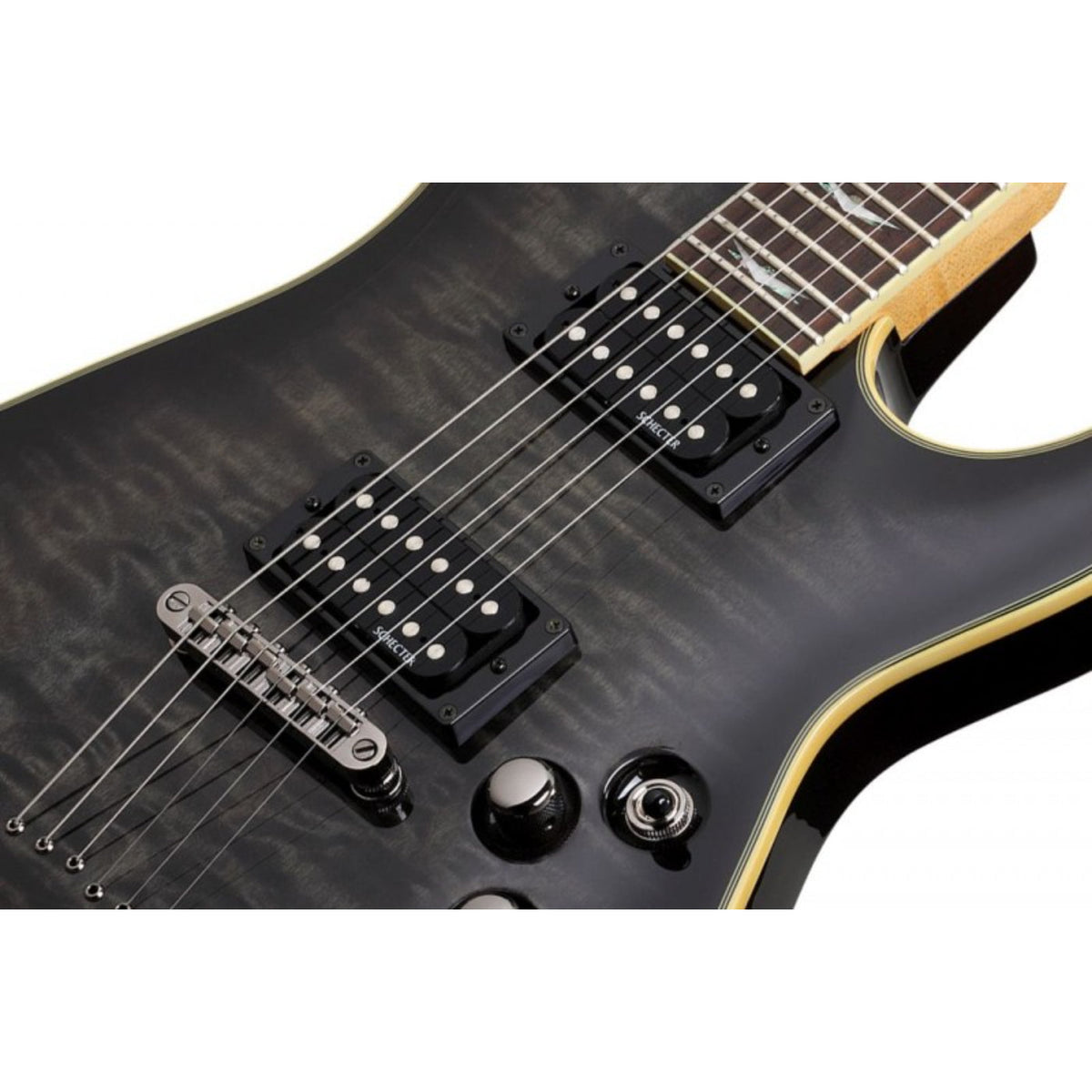 Schecter Omen Extreme-6 Electric Guitar - See-Thru Black (SCH2025)-Schecter-Infinite Music