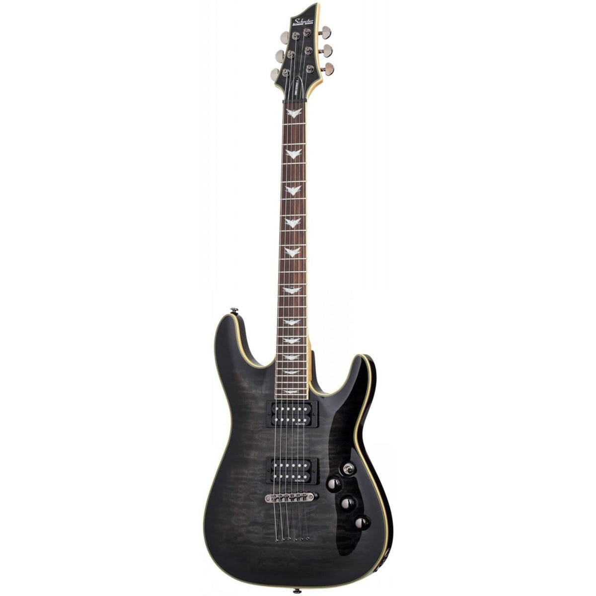 Schecter Omen Extreme-6 Electric Guitar - See-Thru Black (SCH2025)-Schecter-Infinite Music