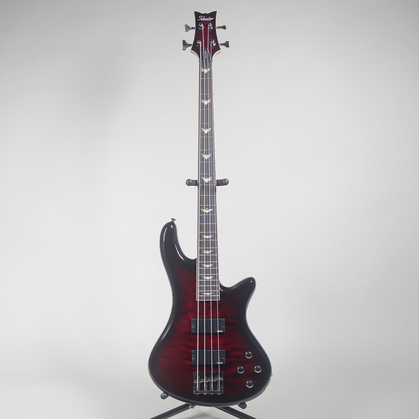 Schecter SCH2050 Stiletto Extreme-4 Bass Guitar - Black Cherry-Schecter-Infinite Music