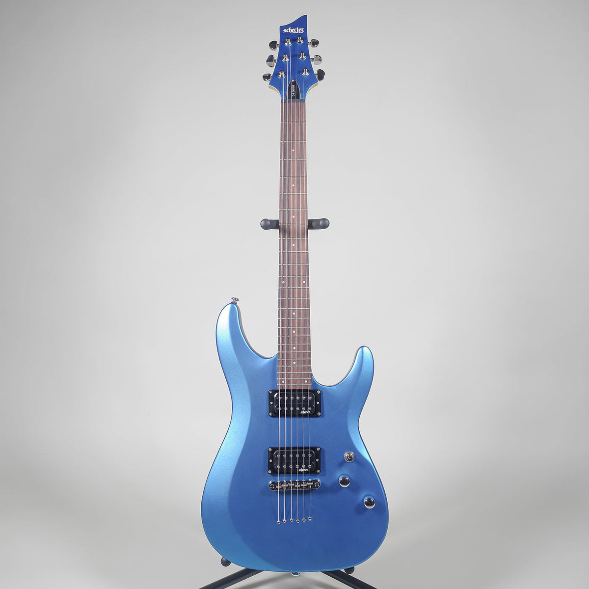 Schecter SCH431 C-6 Deluxe Electric Guitar - Satin Metallic Light Blue-Schecter-Infinite Music