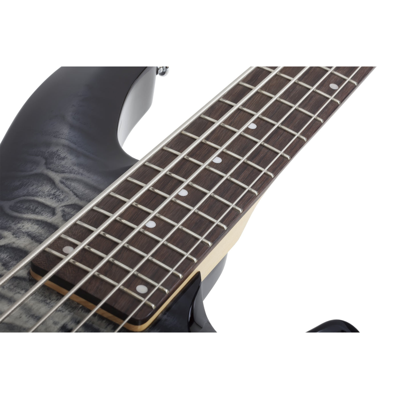 Shecter C-5 Plus Charcoal Burst Bass Guitar-Schecter-Infinite Music