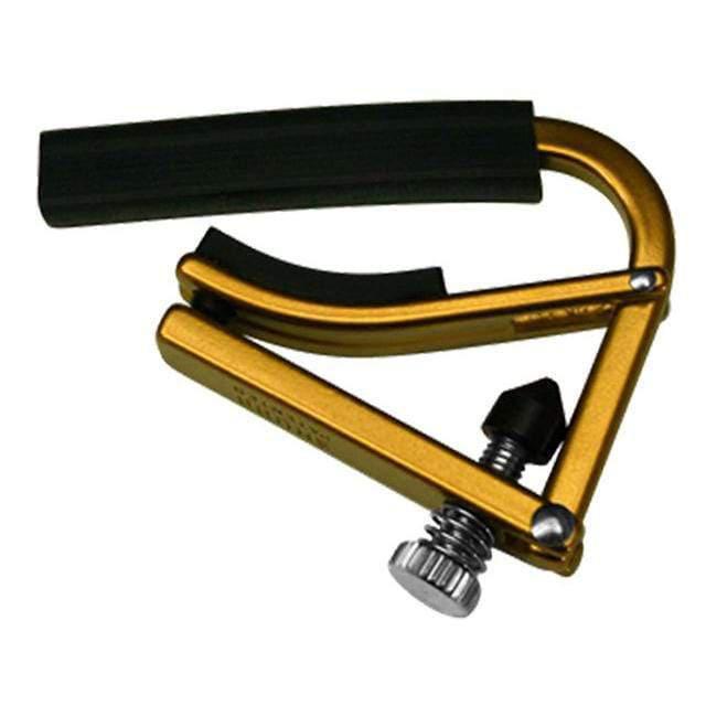 Shubb L1 Lite Steel String Guitar Capo - Gold-Shubb-Infinite Music