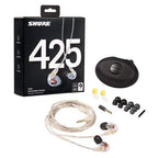 Shure SE425 Sound Isolating Earphones - Clear-Shure-Infinite Music