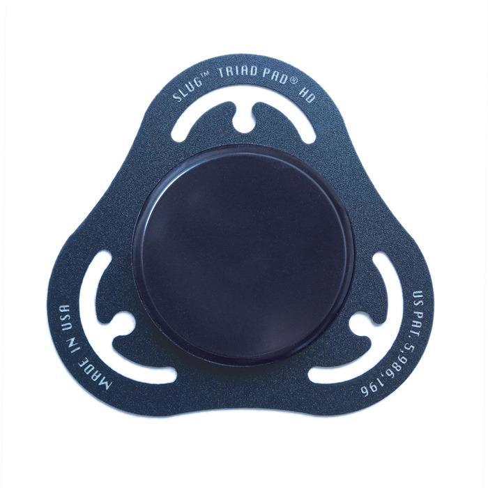 Slug Triad Pad Batter Badge - Black-Slug Percussion-Infinite Music