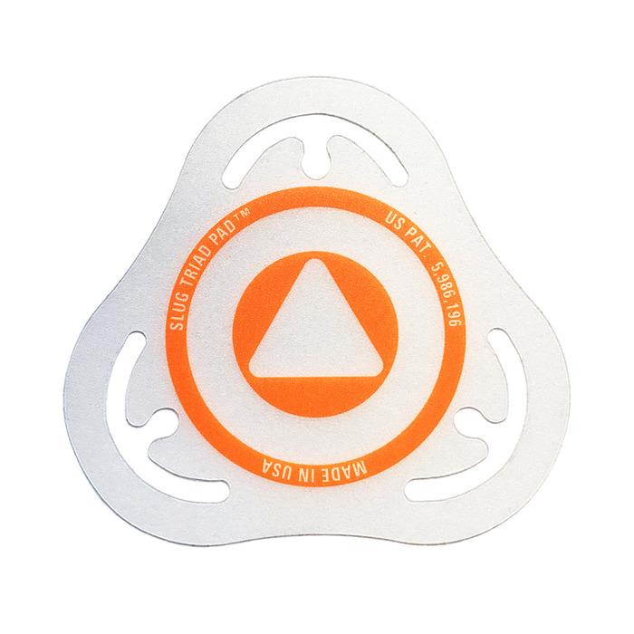 Slug Triad Pad Batter Badge - Orange-Slug Percussion-Infinite Music