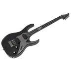 Solar A1.6DBOP Electric Guitar – Black Open Pore Matte with Aluminum Pickguard/Evetune Bridge-Solar-Infinite Music
