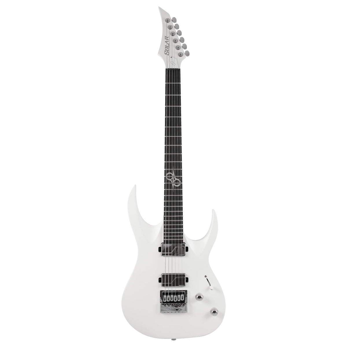 Solar A1.6Vinter Electric Guitar - Pearl White Matte-SIGNED By OLA-Solar-Infinite Music