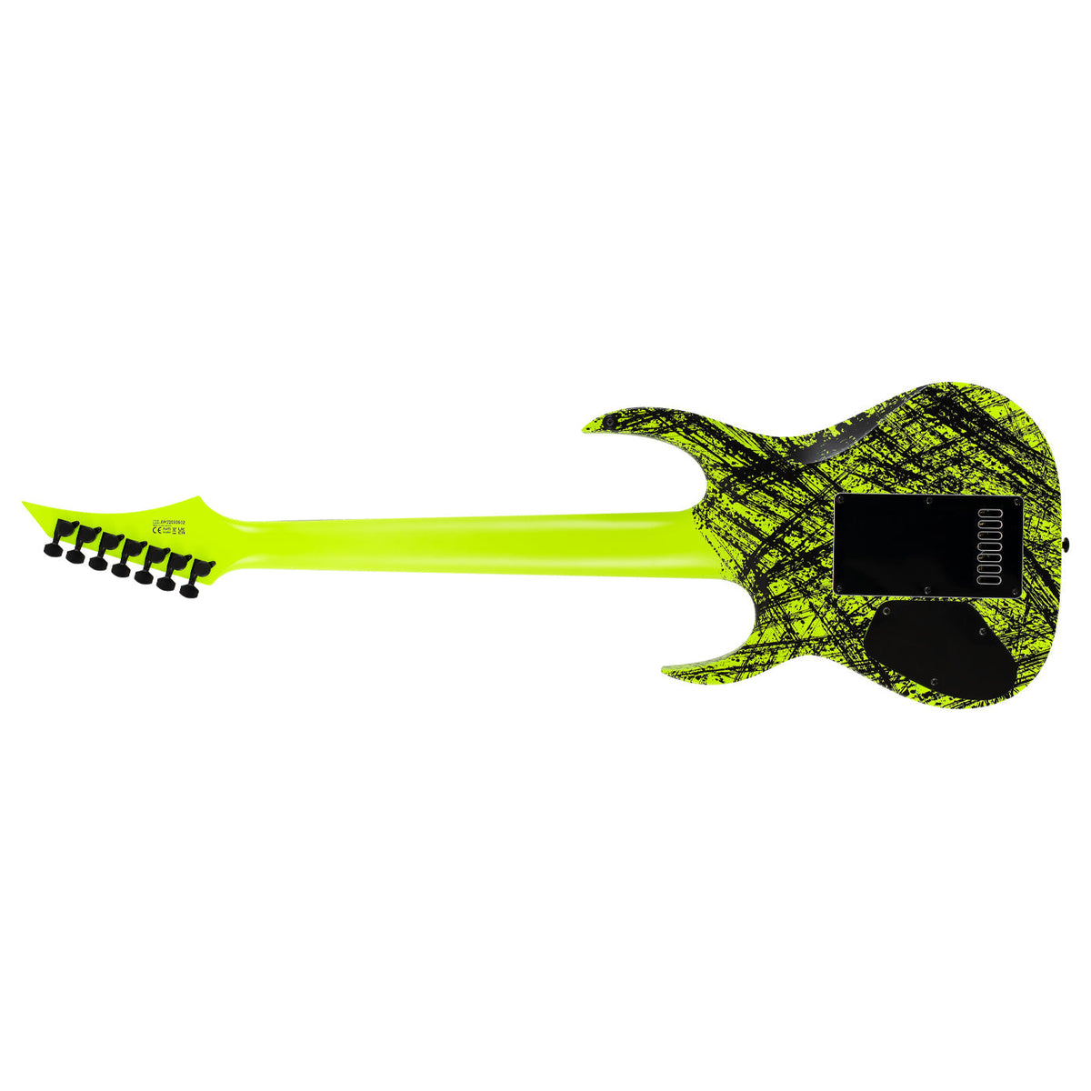 Solar A1.7LN Canibalismo+ Electric Guitar - Lemon Neon- 7 STRING -Solar-Infinite Music