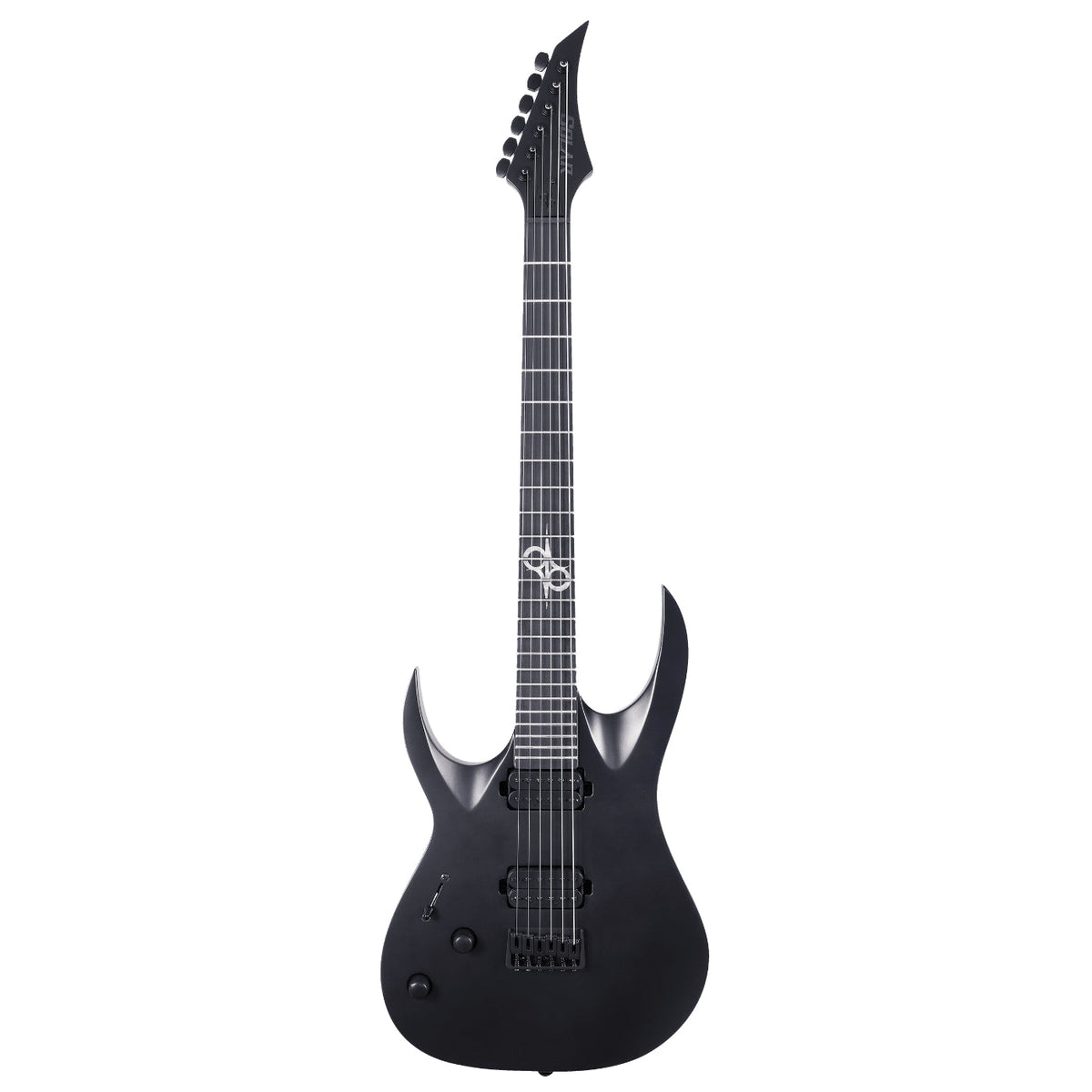 Solar A2.6C Electric Guitar LEFT HAND -Black Matte-Solar-Infinite Music